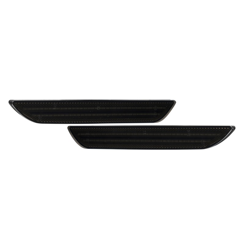 Ford Mustang LED Sidemarkers - Left and Right - FORM Lighting - OEM-Grade - Smoked - 2015